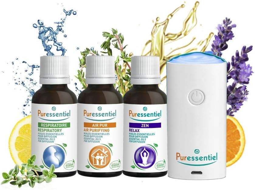 Diffusion Essential Oil - ZEN Relax Blend by Puressentiel for Unisex - 1.01 oz Oil