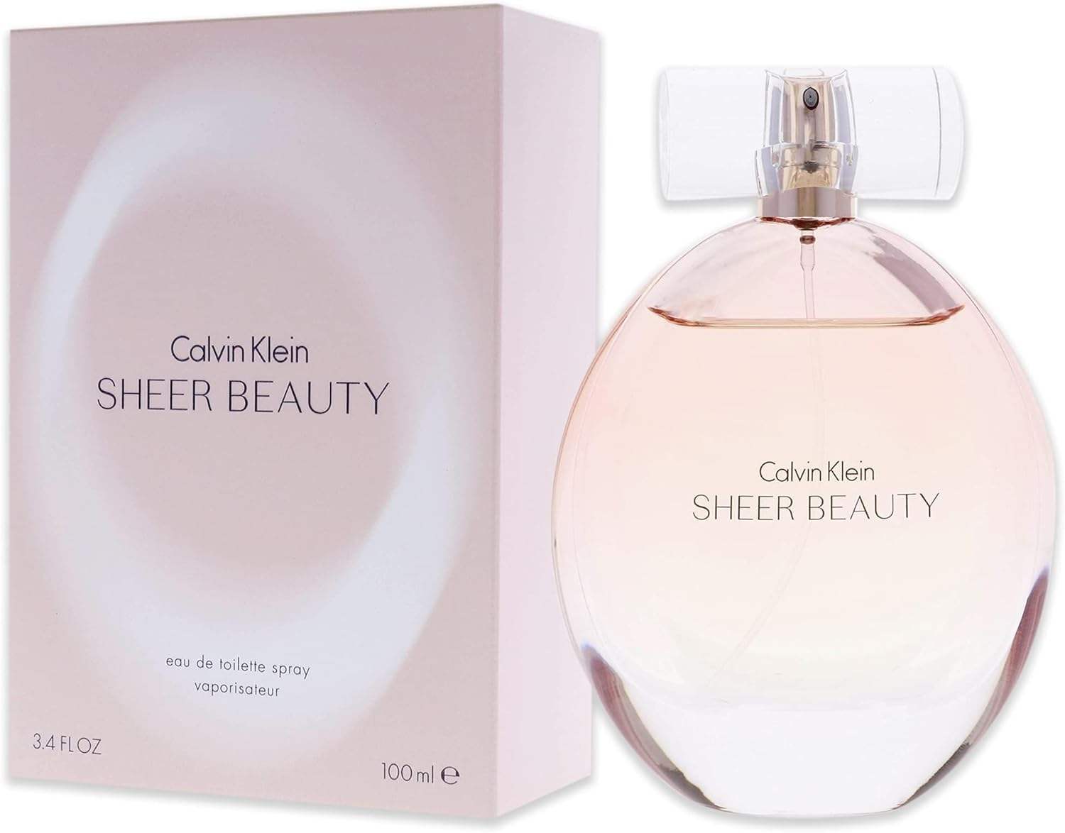 Sheer Beauty by Calvin Klein for Women - 3.4 oz EDT Spray