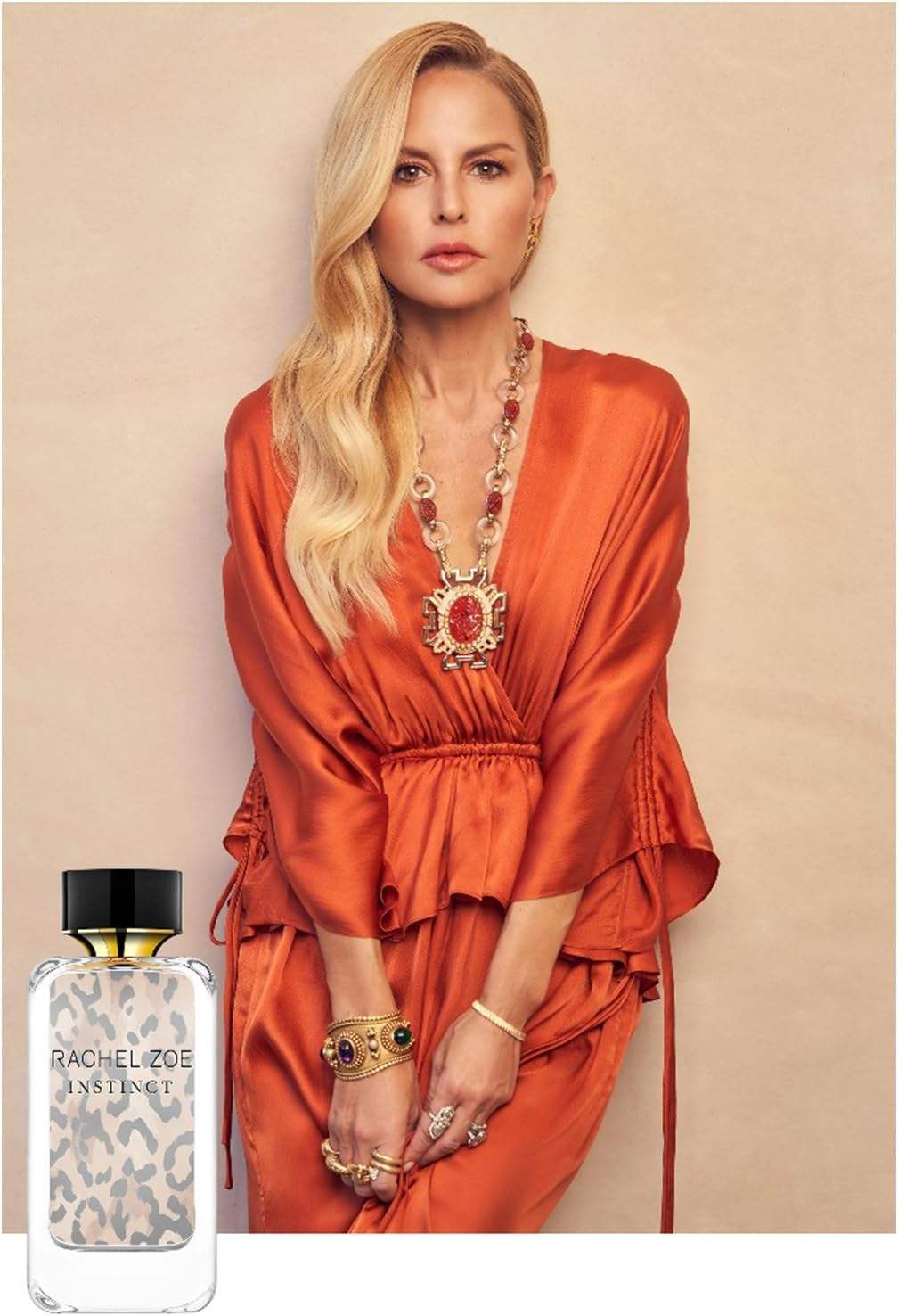 Instinct by Rachel Zoe for Women - 3 Pc Gift Set 3.4oz EDP Spray, Body Mist, Scarf