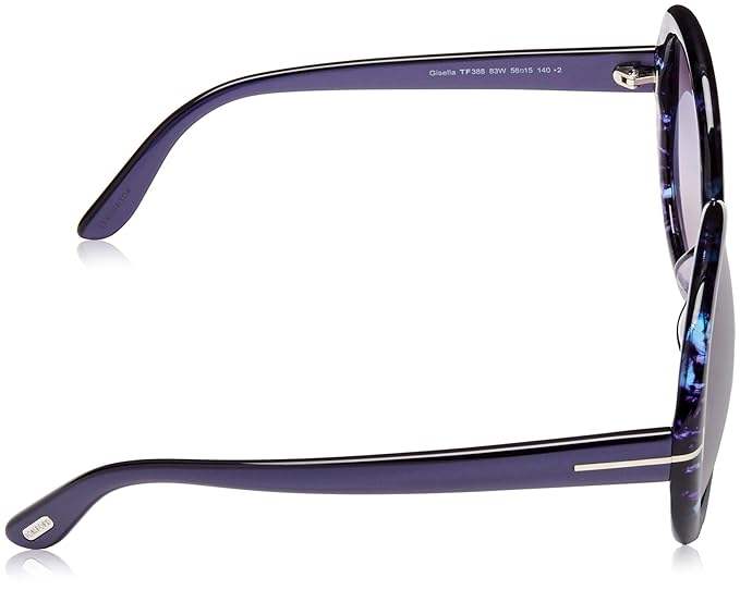 Tom Ford TF388 83W Gisella - Light Havana by Tom Ford for Women - 58-15-140 mm Sunglasses