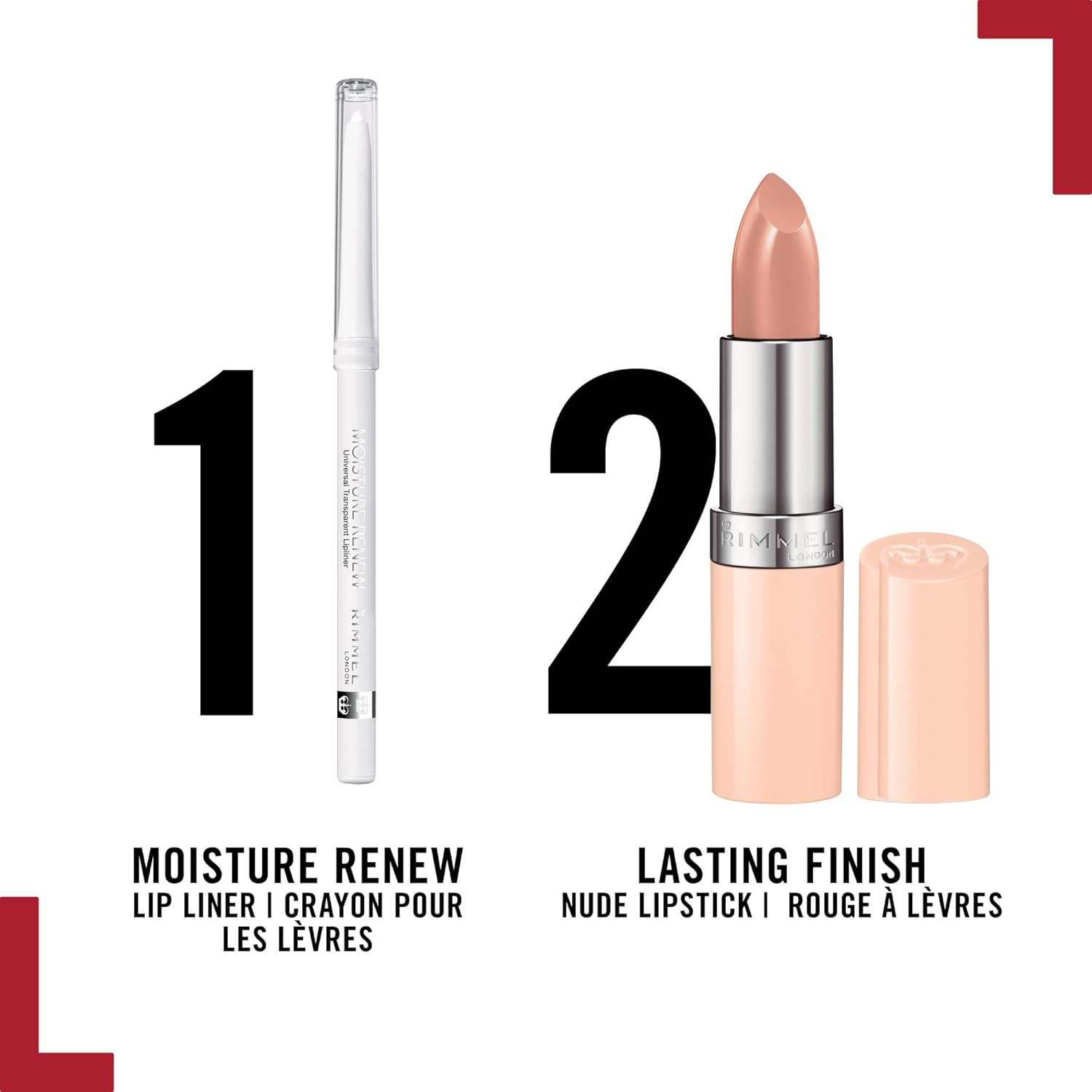 RIMMEL LONDON Moisture Renew Universal Transparent Lip Liner