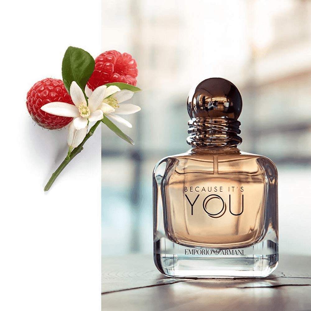 Emporio Armani Because It Is You by Giorgio Armani for Women - 3.4 oz EDP Spray