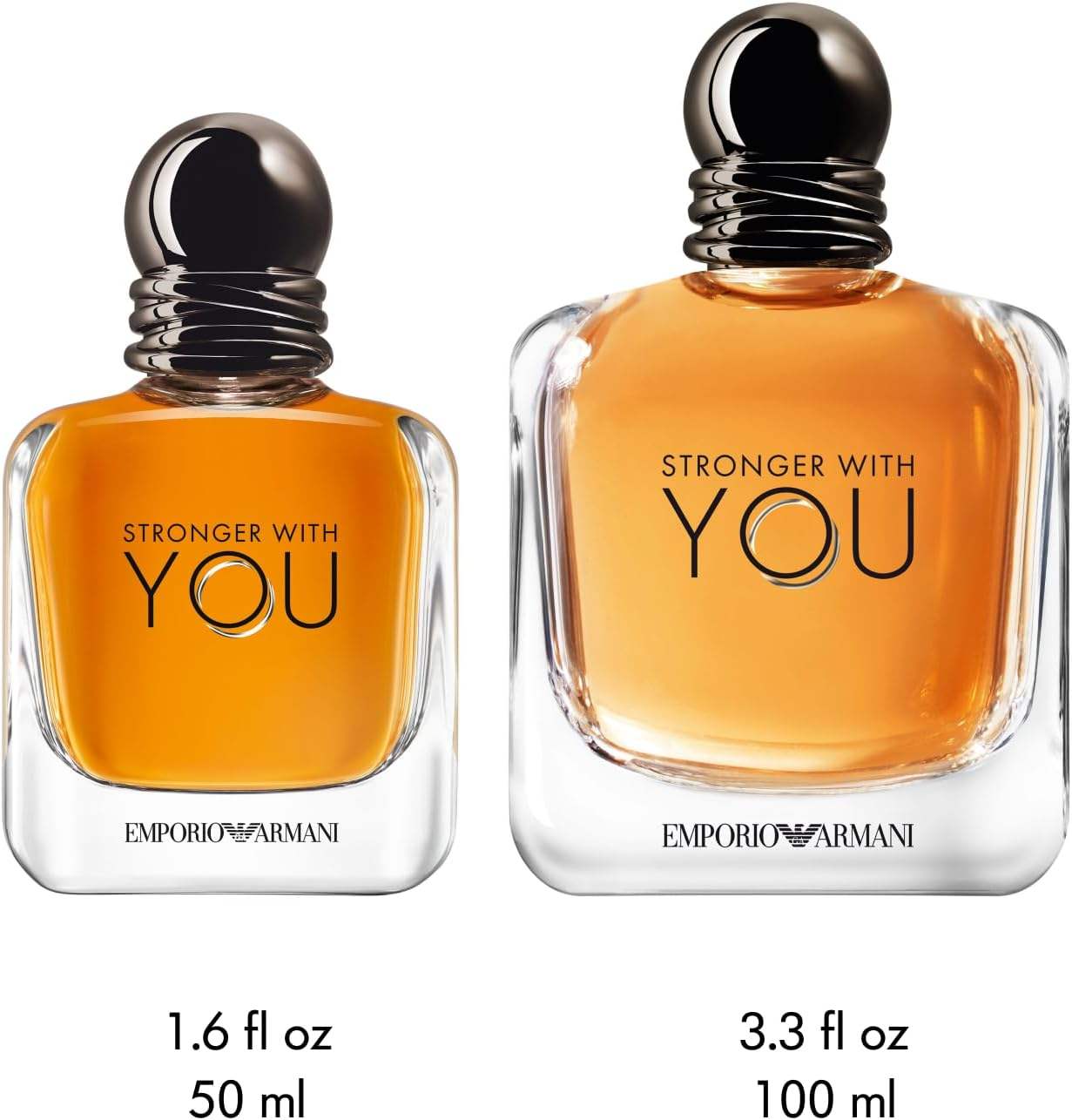 Emporio Armani Stronger With You by Giorgio Armani for Men - 3.4 oz EDT Spray