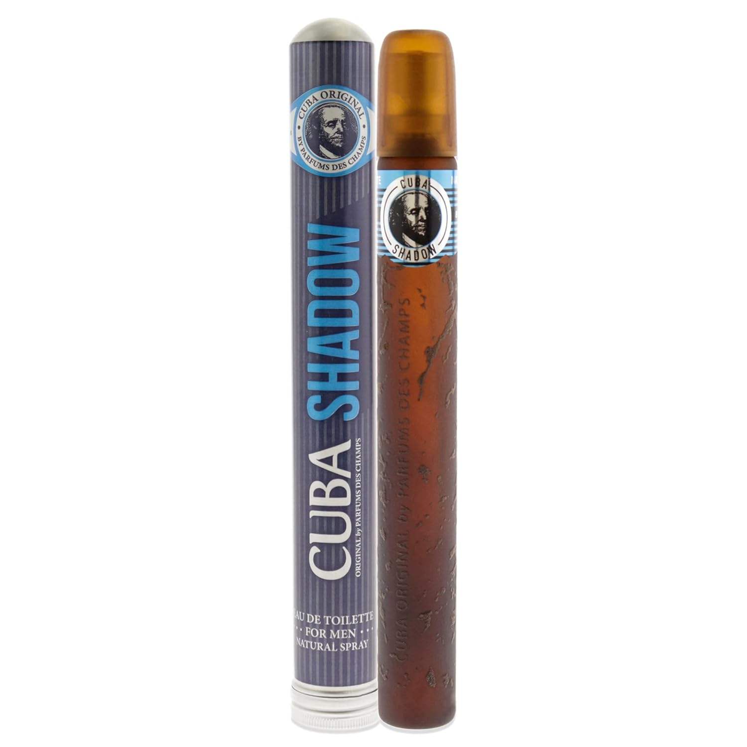 Cuba Shadow by Cuba for Men - 1.17 oz EDT Spray - Pack of 3