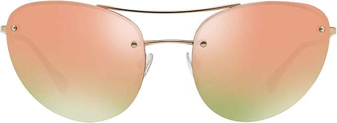 Prada SPS 51R ZVN-5L2 - Pale Gold-Grey Rose Gold by Prada for Women - 59-18-135 mm Sunglasses