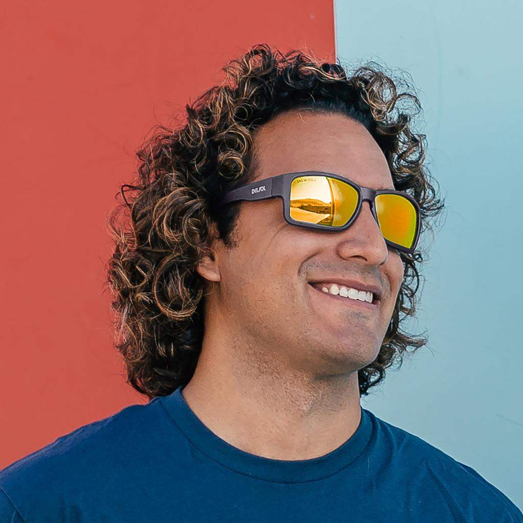 Solize Island of Memories - Charcoal to Ebony by DelSol for Unisex - 1 Pc Sunglasses