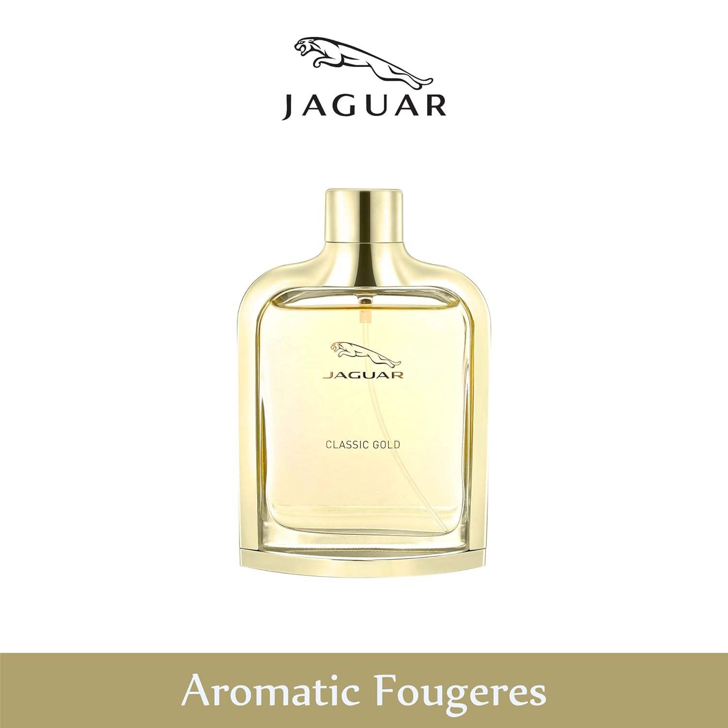 Jaguar Classic Gold by Jaguar for Men - 3.4 oz EDT Spray