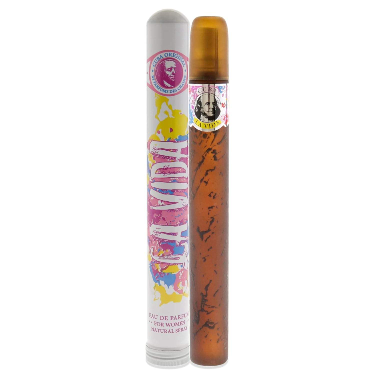 La Vida by Cuba for Women - 1.7 oz EDP Spray - Pack of 3
