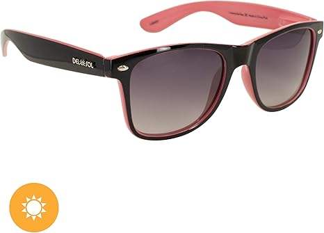 Solize I Wanna Be Free - White to Pink by DelSol for Women - 1 Pc Sunglasses