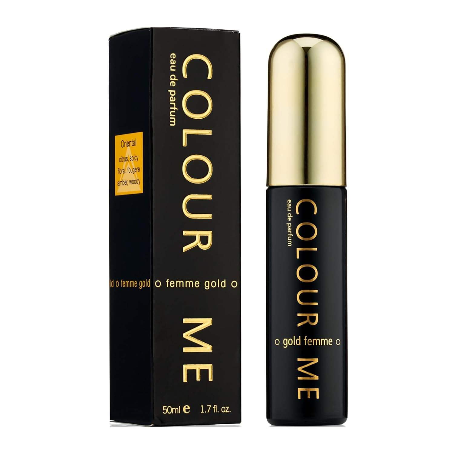 Colour Me Femme Gold by Milton-Lloyd for Women - 1.7 oz EDP Spray