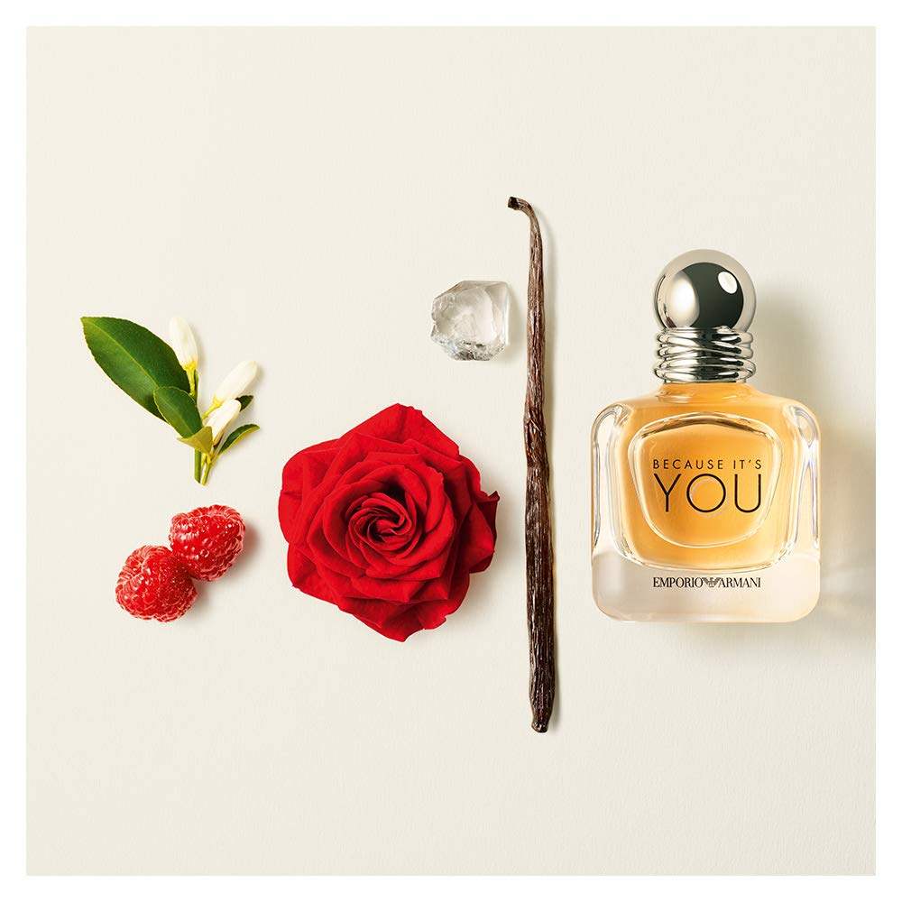 Emporio Armani Because It Is You by Giorgio Armani for Women - 3.4 oz EDP Spray