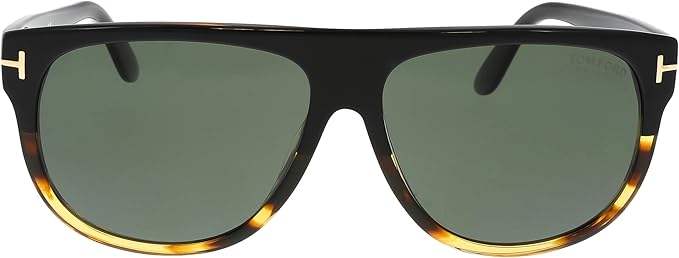 Tom Ford FT0375 Kristen 05R - Black-Green Polarized by Tom Ford for Women - 59-13-145 mm Sunglasses