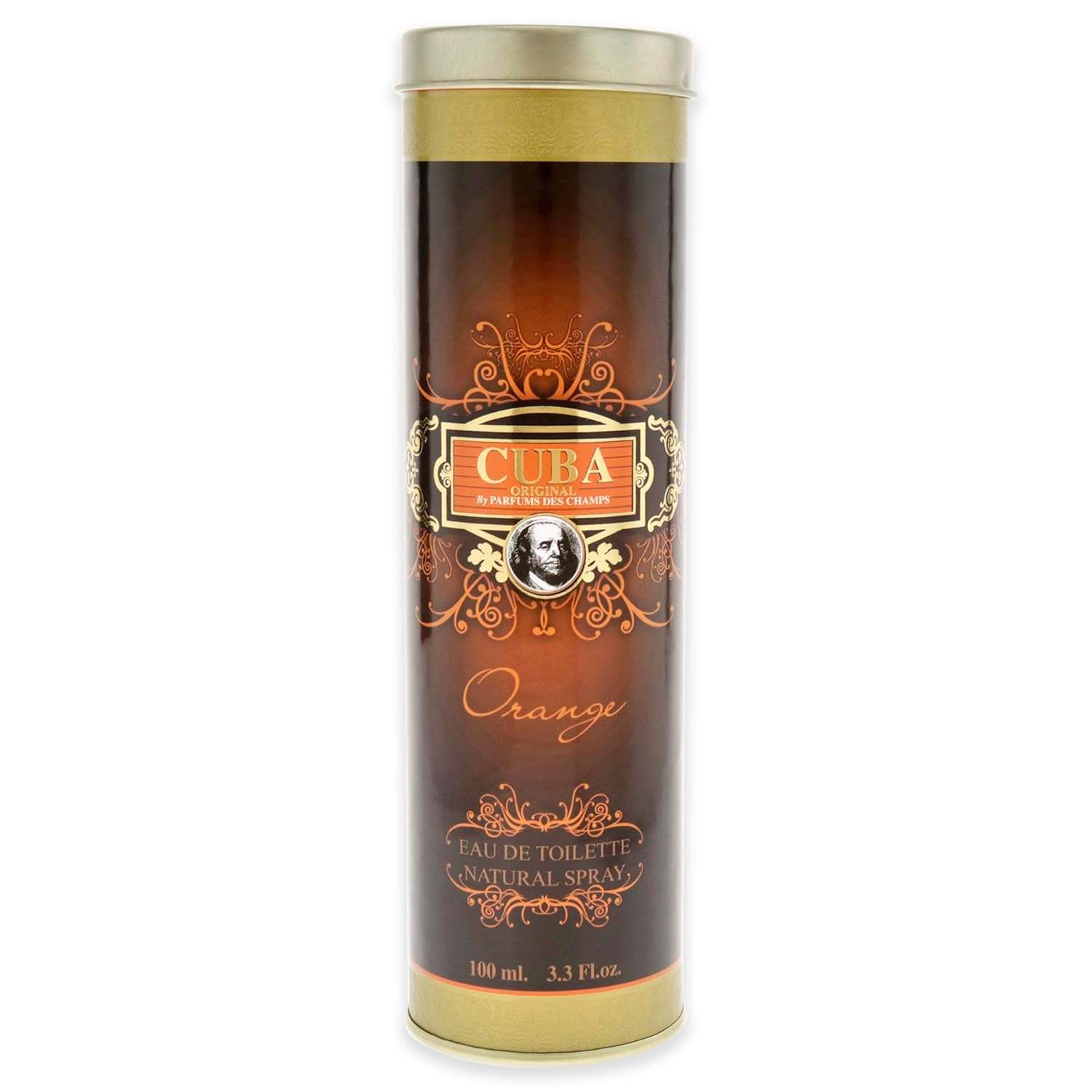 Cuba Orange by Cuba for Men - 3.3 oz EDT Spray