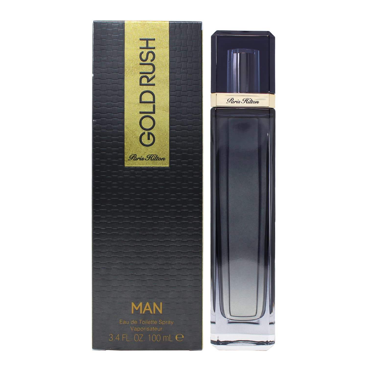 Gold Rush by Paris Hilton for Men - 3.4 oz EDT Spray