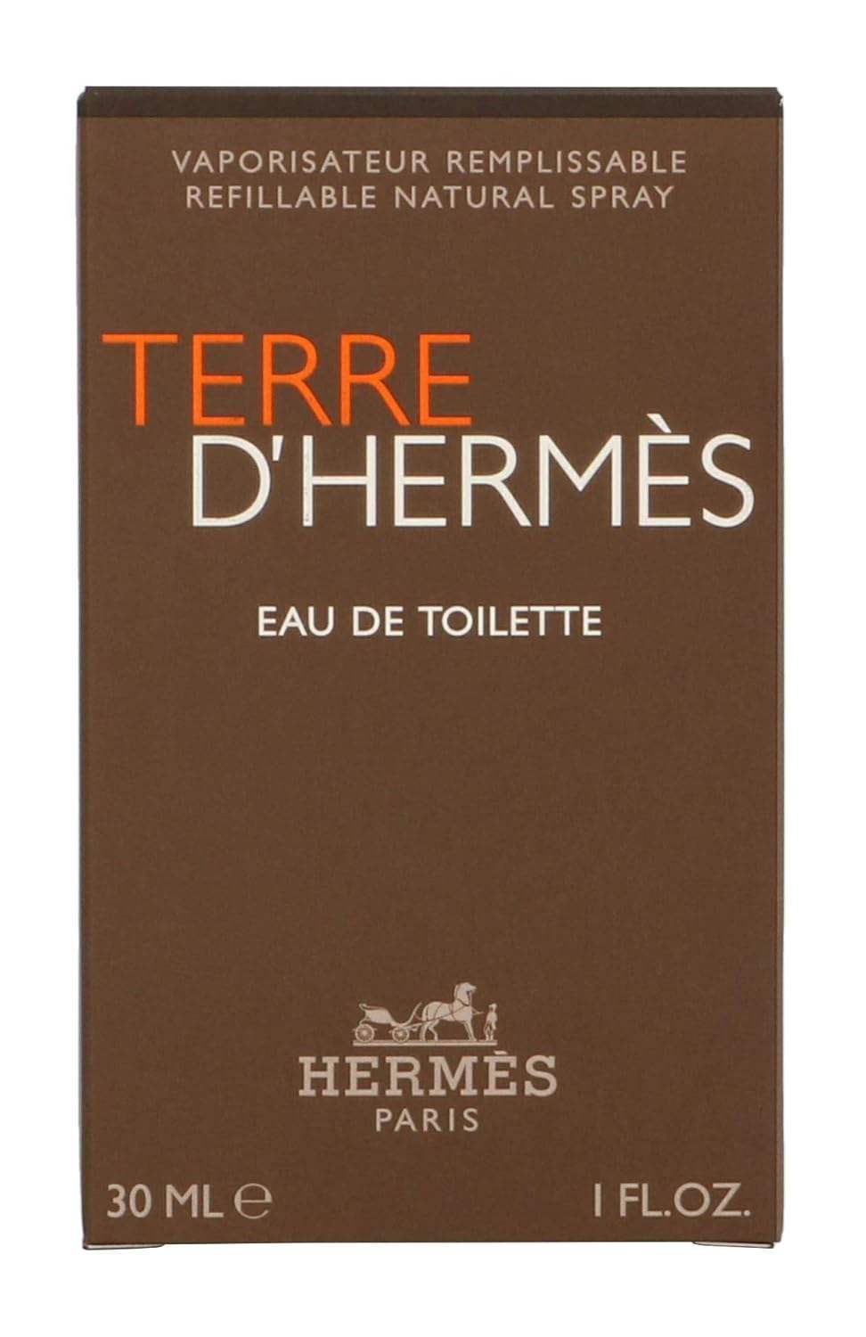 Terre Dhermes by Hermes for Men - 1 oz EDT Spray (Refillable)