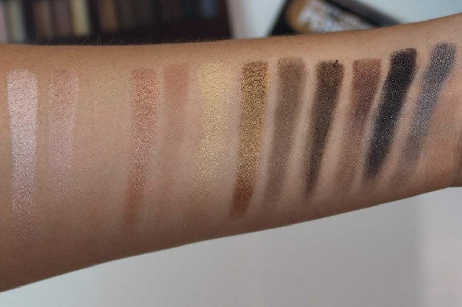 CITY COLOR Barely Exposed Eye Shadow Palette - Day/Night 12 Colors