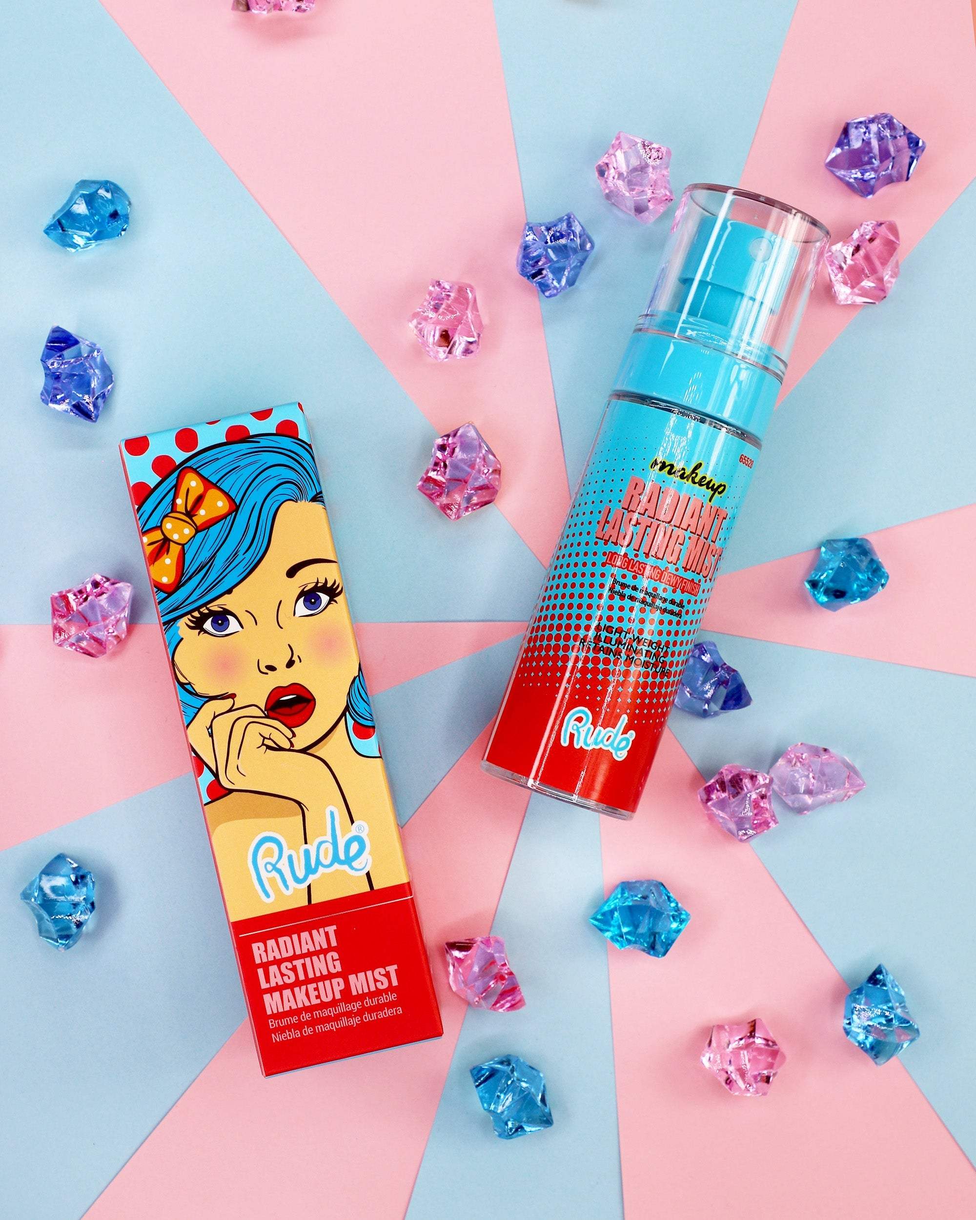 RUDE Radiant Lasting Makeup Mist