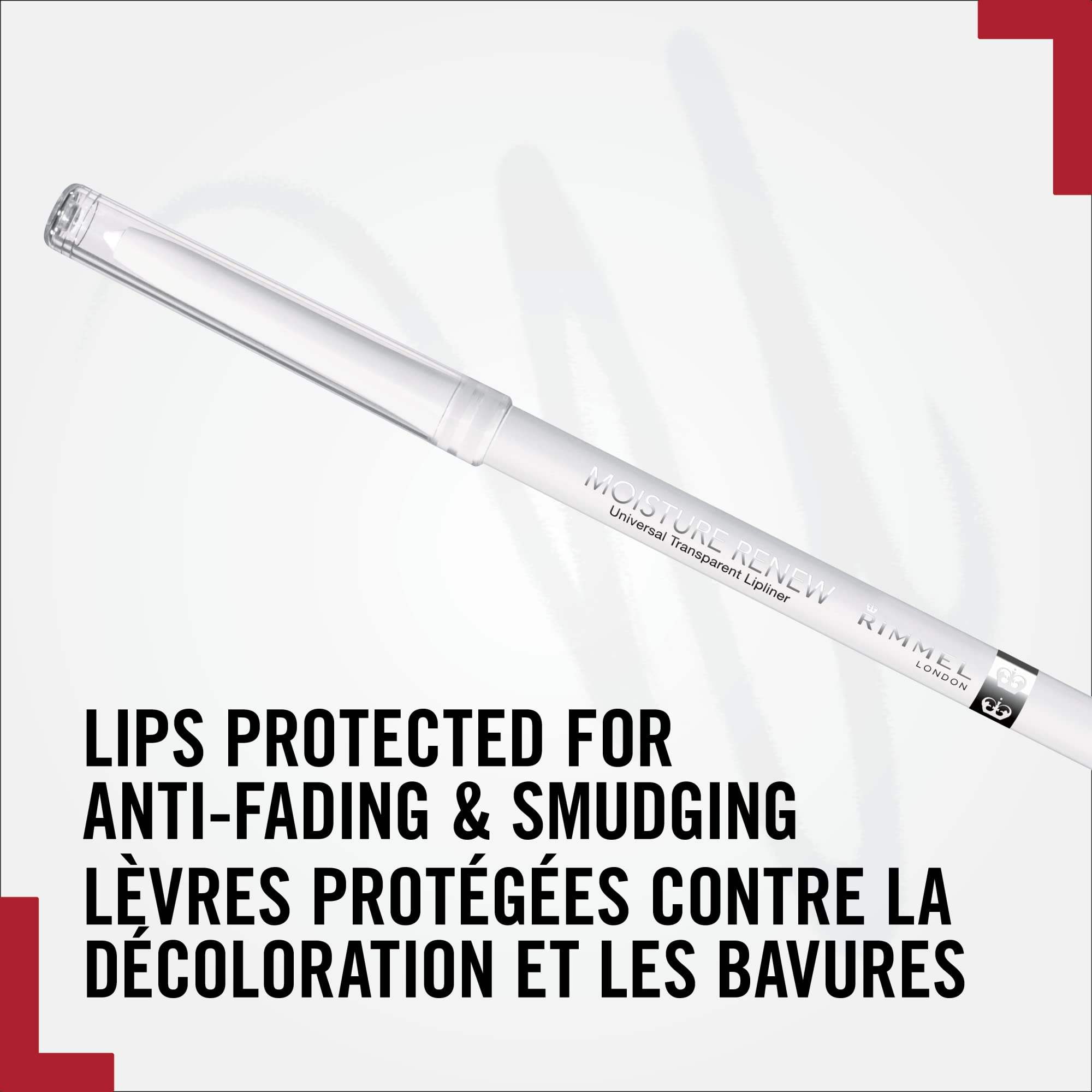 RIMMEL LONDON Moisture Renew Universal Transparent Lip Liner