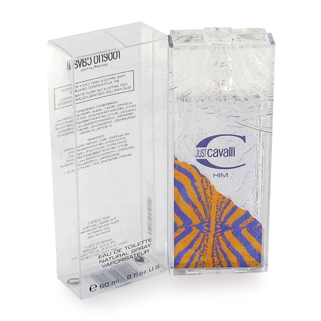 Just Cavalli by Roberto Cavalli for Men - 2 oz EDT Spray (Tester)