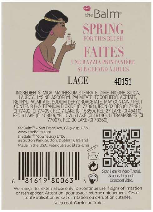 theBalm Instain Long-Wearing Powder Staining Blush