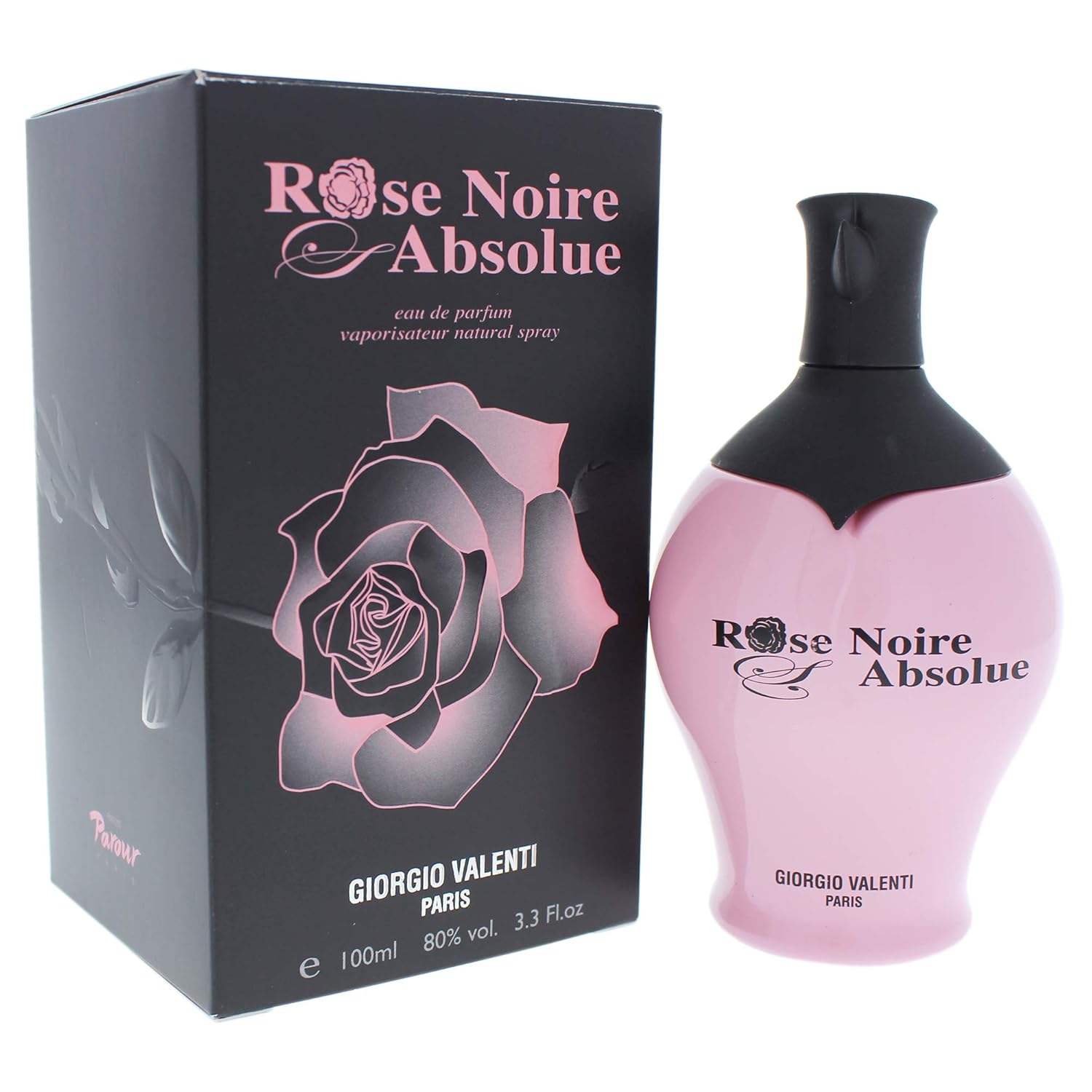 Rose Noire Absolue by Giorgio Valenti for Women - 3.3 oz EDP Spray