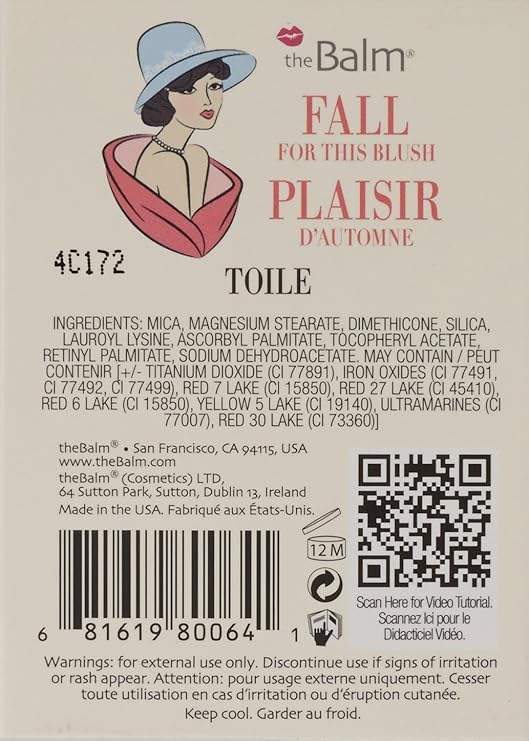 theBalm Instain Long-Wearing Powder Staining Blush