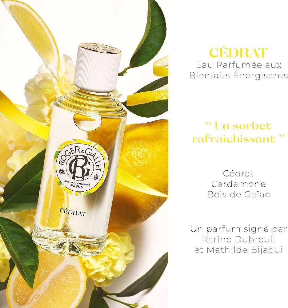 Citron by Roger & Gallet for Unisex - 3.3 oz Fragrant Water Spray