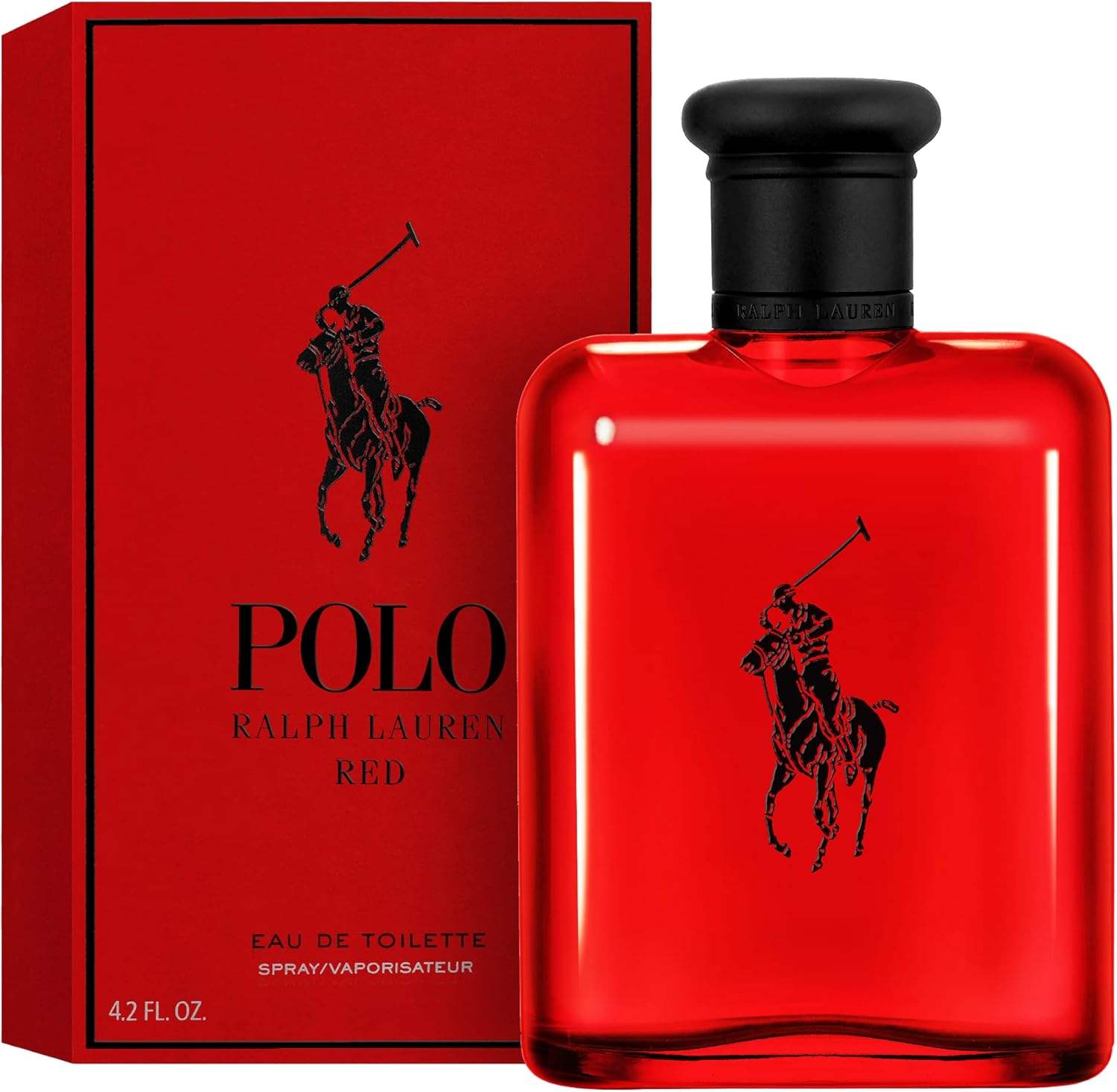 Polo Red by Ralph Lauren for Men - 4.2 oz EDT Spray