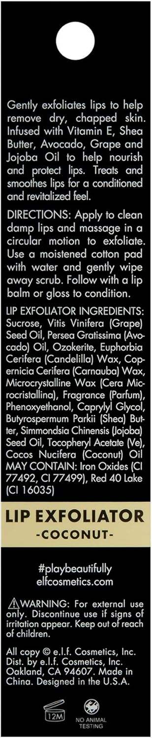 e.l.f. Lip Exfoliator - Coconut