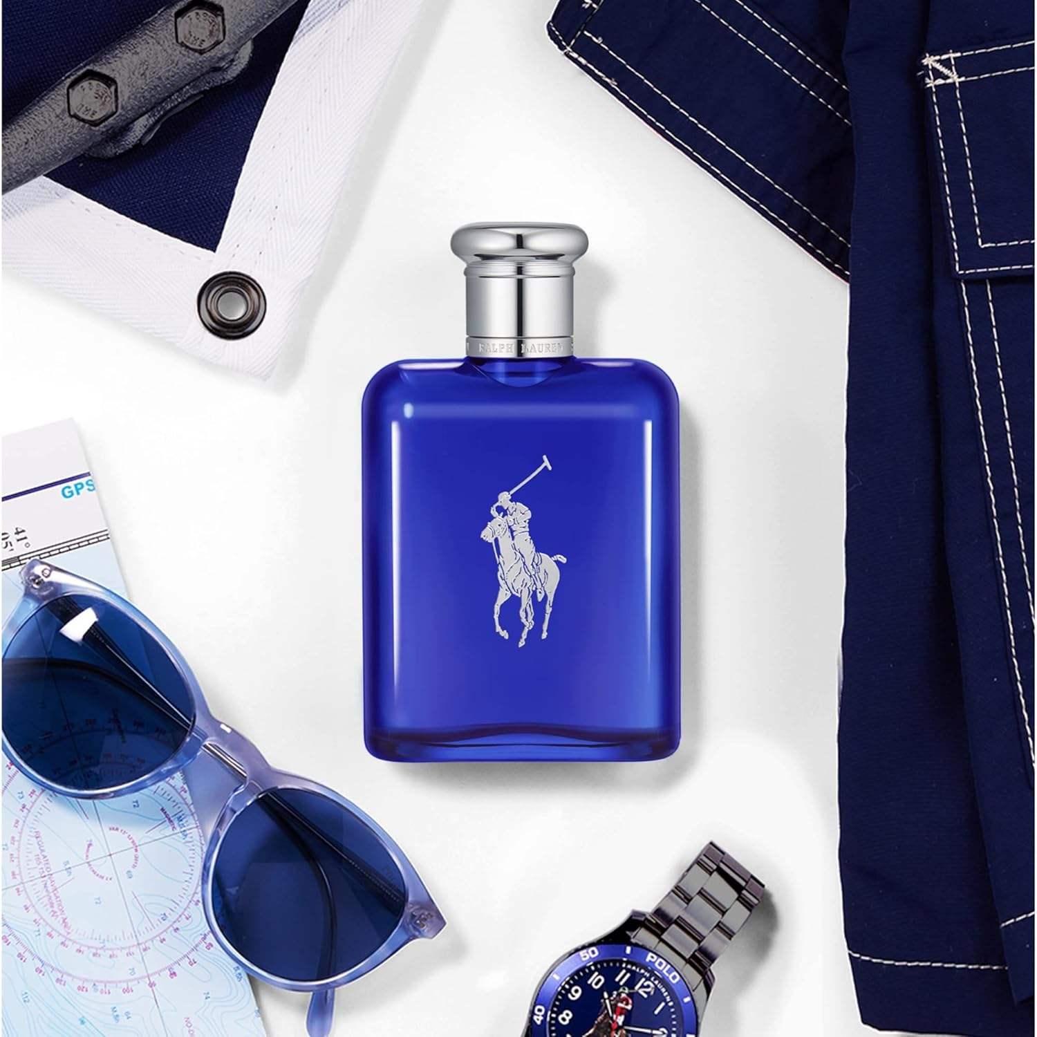 Polo Blue by Ralph Lauren for Men - 6.7 oz EDT Spray