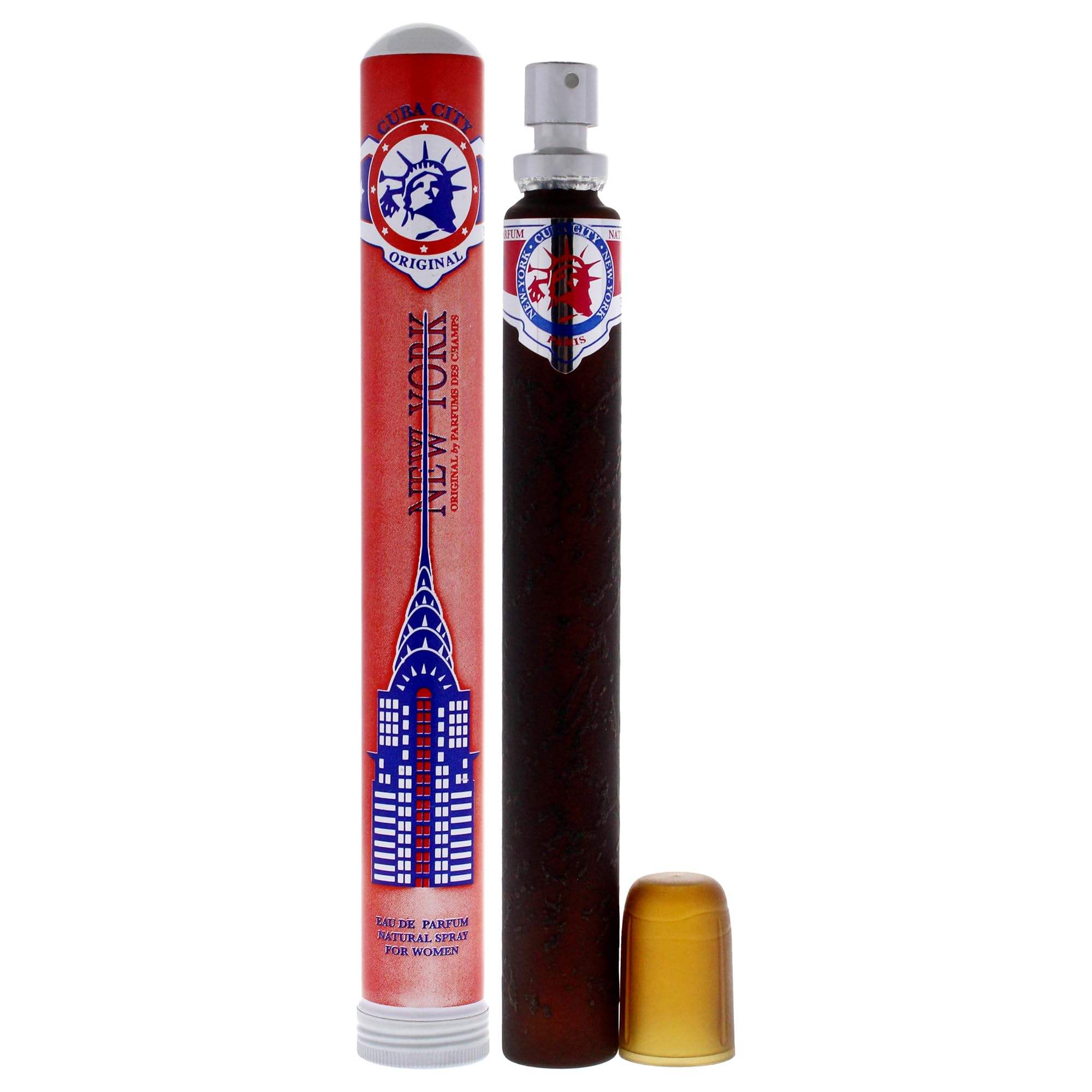 Cuba City New York by Cuba for Men - 1.17 oz EDT Spray - Pack of 2