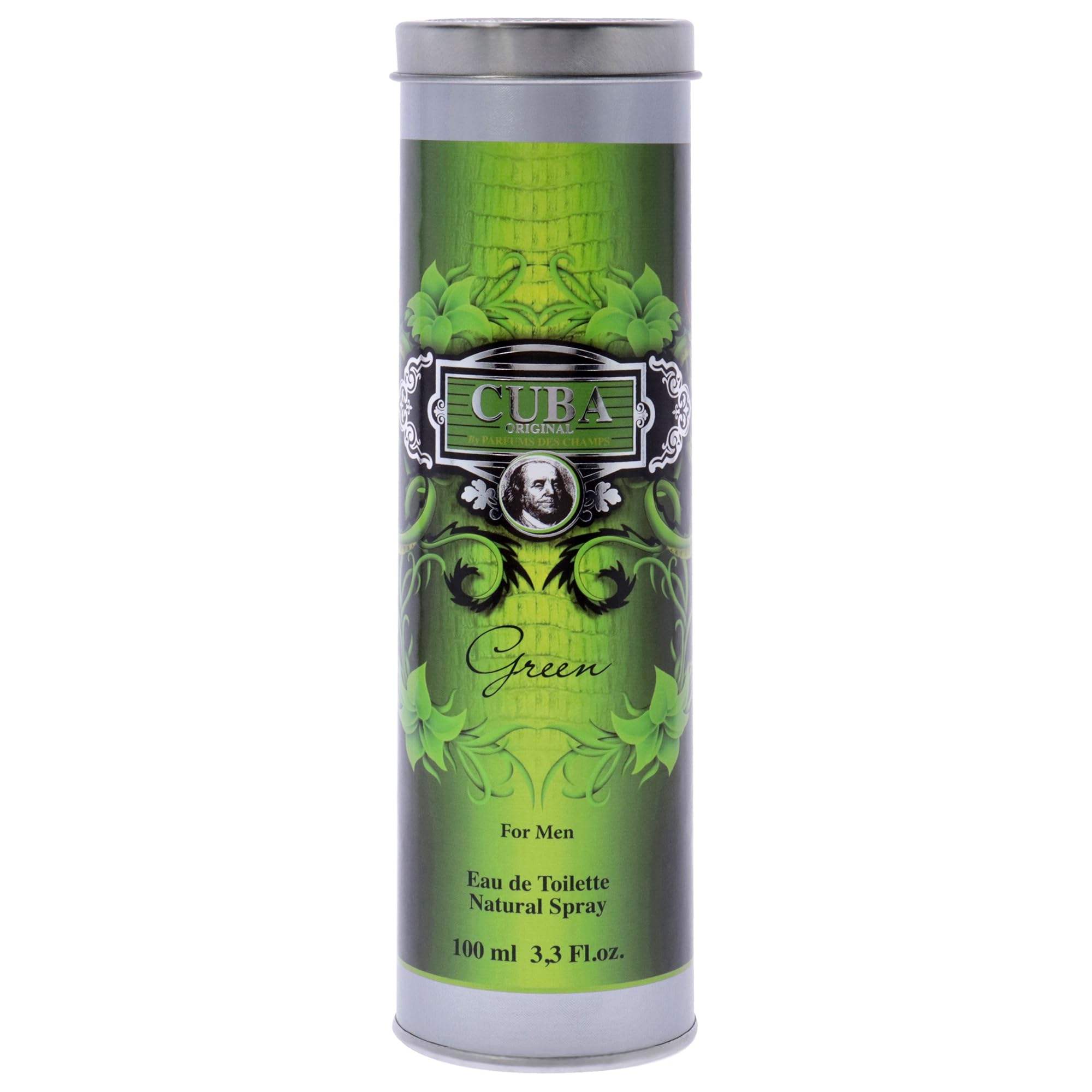 Cuba Green by Cuba for Men - 3.3 oz EDT Spray