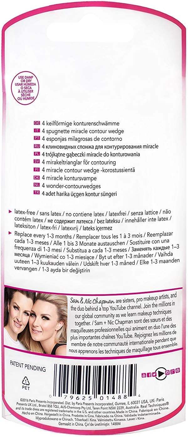 Real Techniques 4 Miracle Contour Wedges