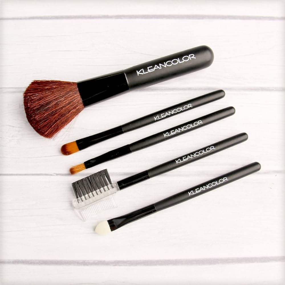 KLEANCOLOR 5 Pieces Travel Brush Set - KCCB753