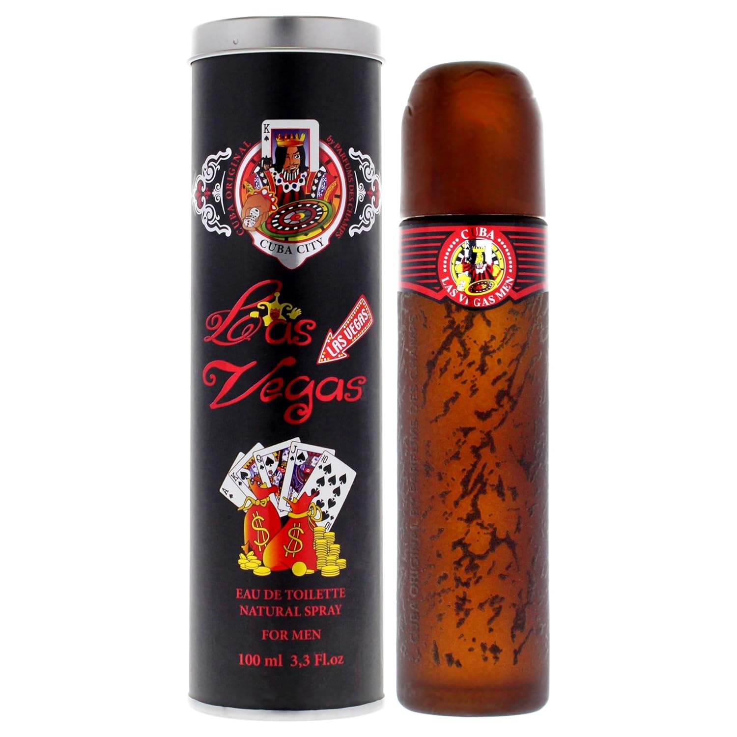 Cuba City Las Vegas by Cuba for Men - 3.3 oz EDT Spray