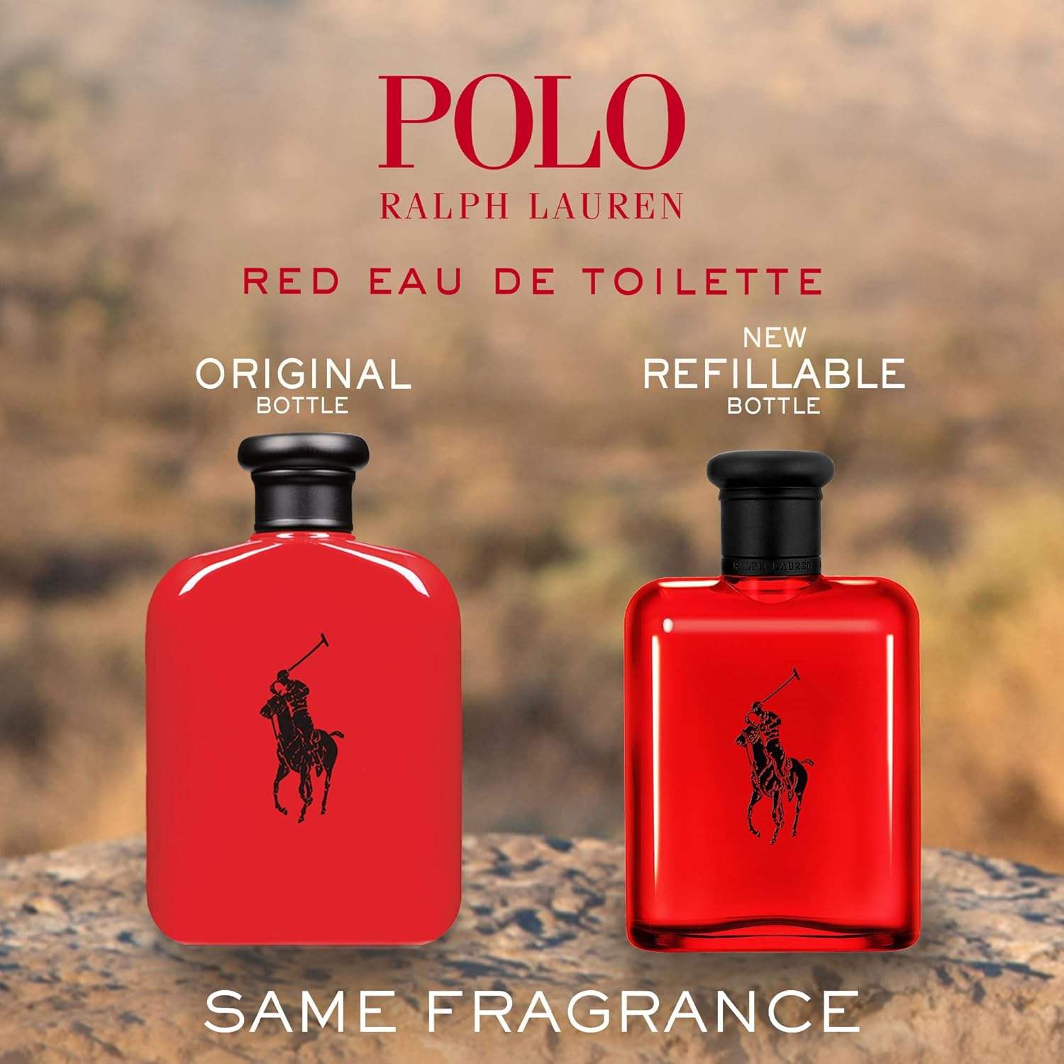 Polo Red by Ralph Lauren for Men - 4.2 oz EDT Spray