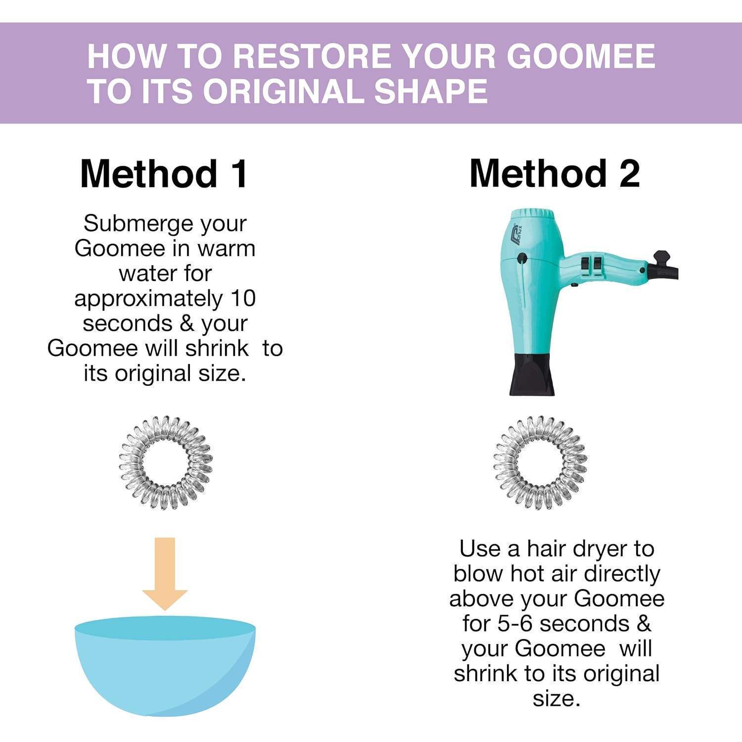 Active The Markless Hair Loop Set - On Track by Goomee for Women - 4 Pc Hair Tie