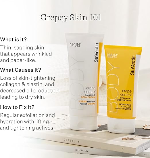 Crepe Control Tightening Body Cream by Strivectin for Unisex - 6.7 oz Cream