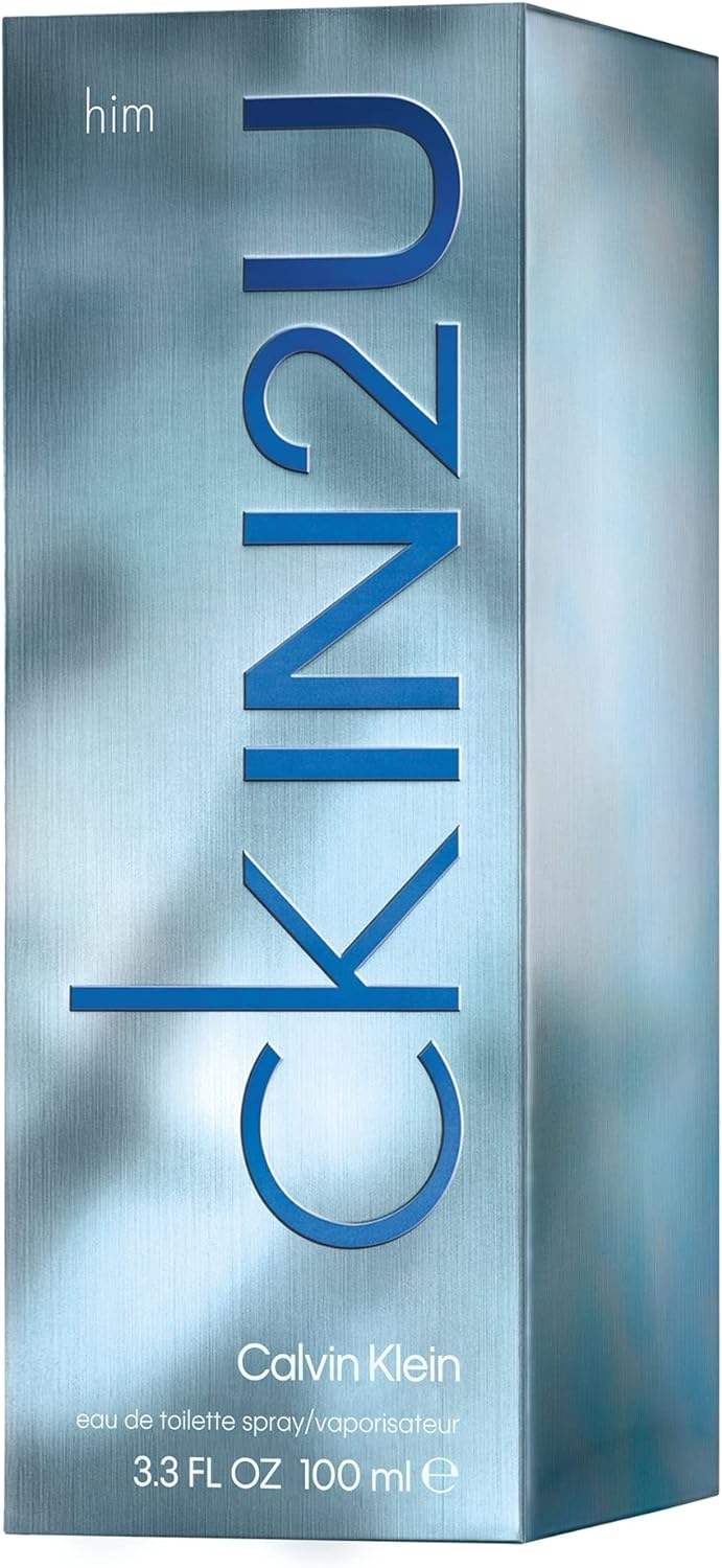 CKIN2U by Calvin Klein for Men - 3.4 oz EDT Spray (Tester)