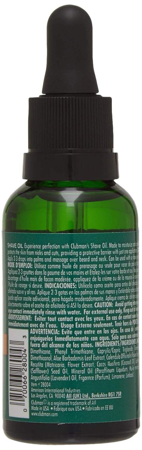 CLUBMAN Shave Oil
