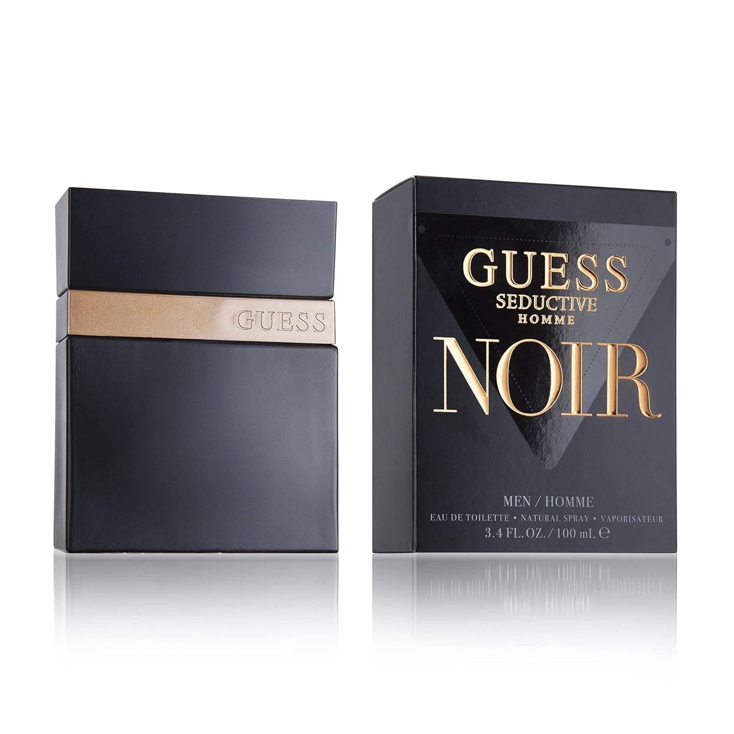 Guess Seductive Homme Noir by Guess for Men - 3.4 oz EDT Spray