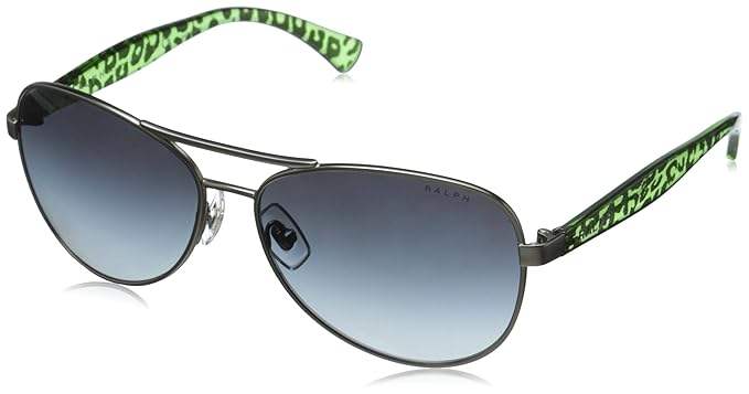 Ralph Lauren RA4108 49411 - Mint Green Spotted Dark-Grey Gradient by Ralph Lauren for Women - 60-14-135 mm Sunglasses