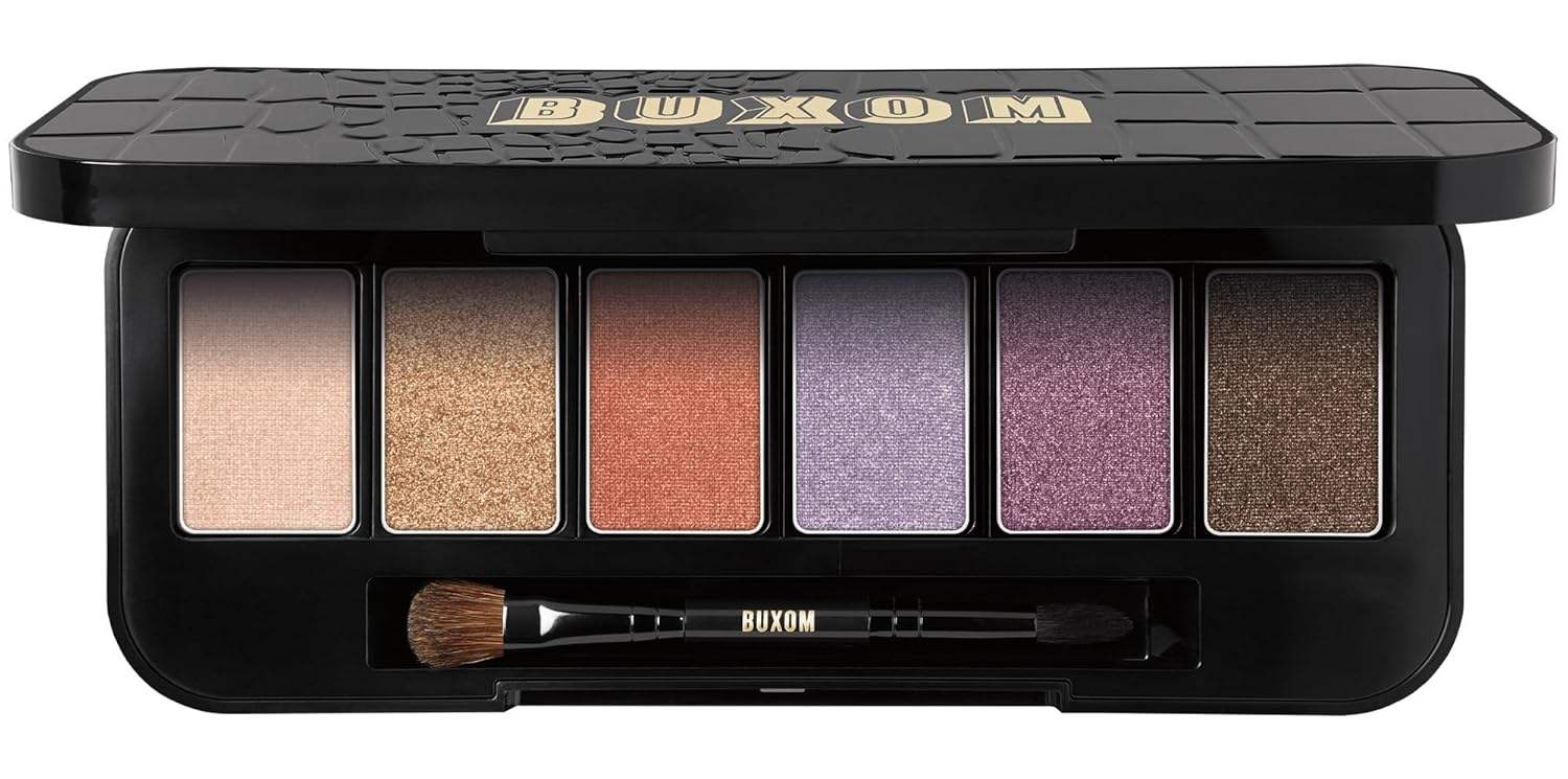 Empty Customizable Eyeshadown Palette by Buxom for Women - 1 Pc Empty Case