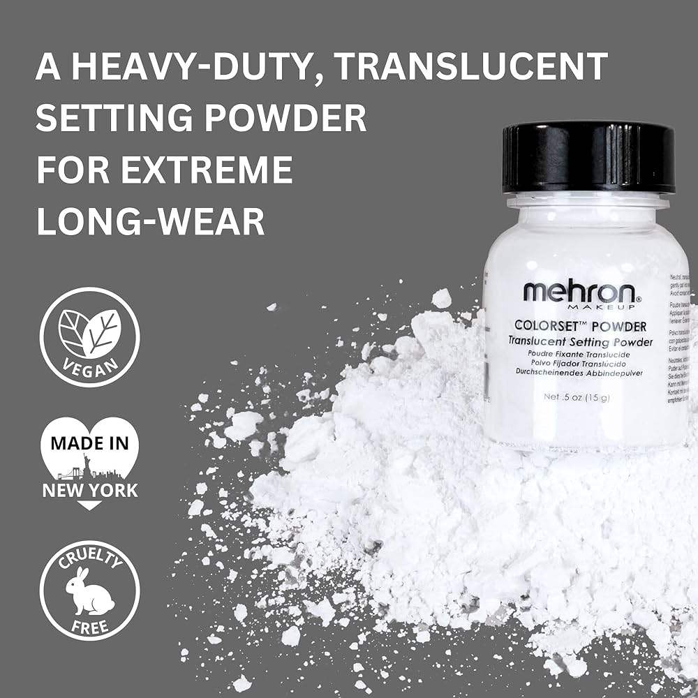 mehron Colorset Powder - Translucent