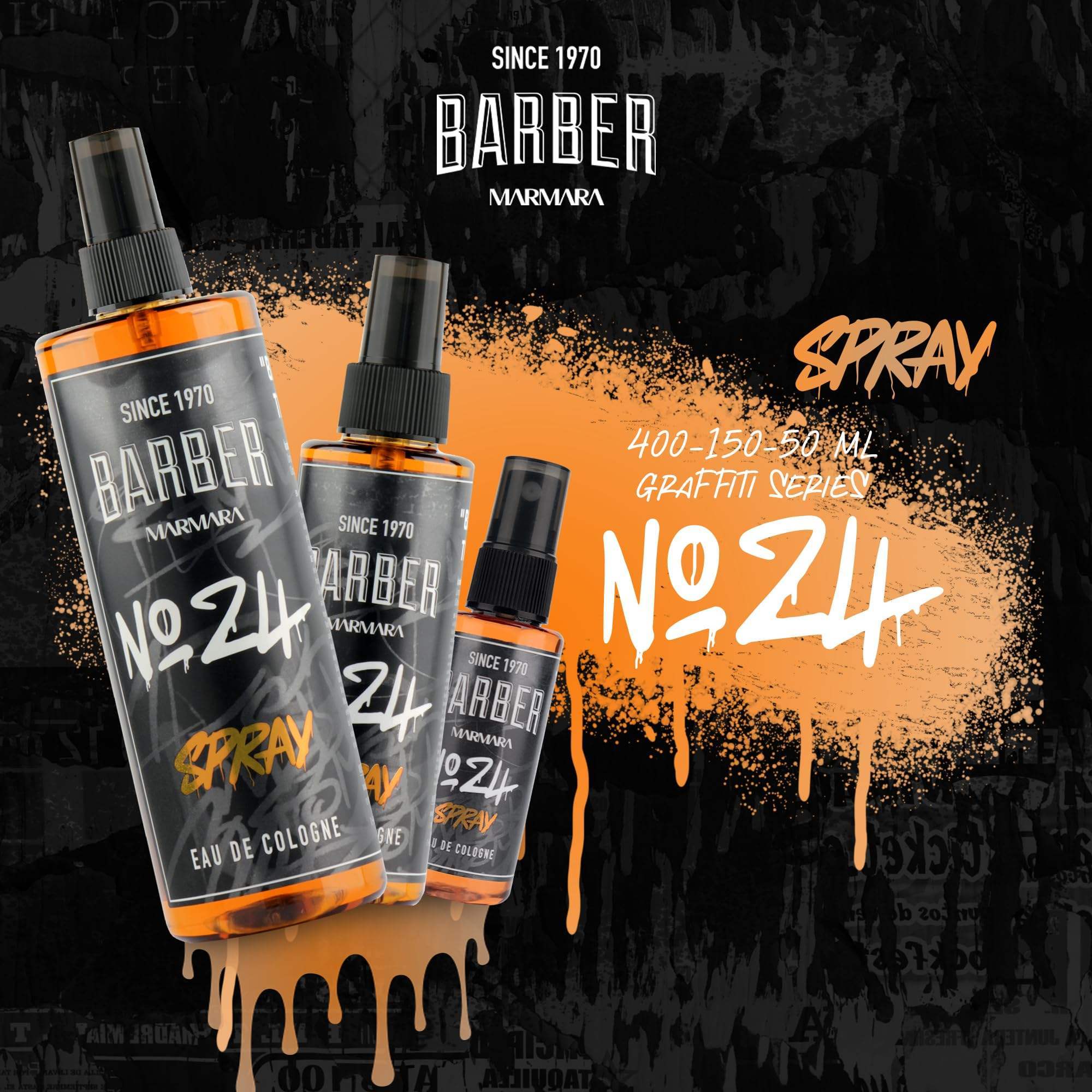 Marmara Barber Cologne 1.7 Oz No. 24 Spray