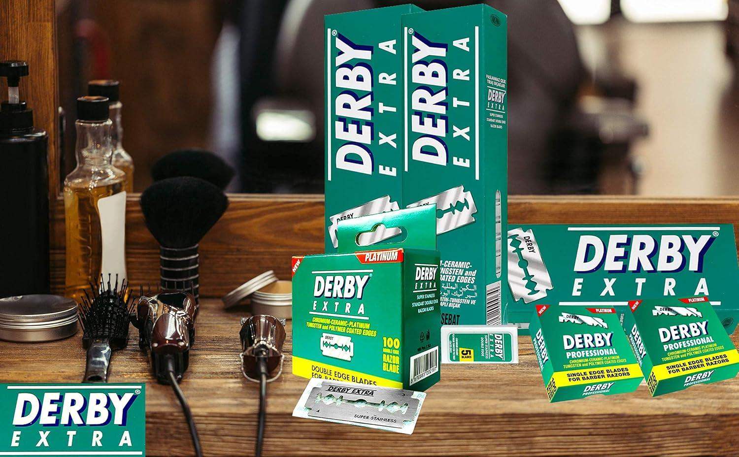 Derby Double Edge Razor Blades 100Pcs - BarberSets