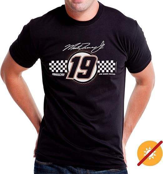 NASCAR Mens Classic Crew Tee - Martin Truex Jr - 1 Black by DelSol for Men - 1 Pc T-Shirt (3XL)