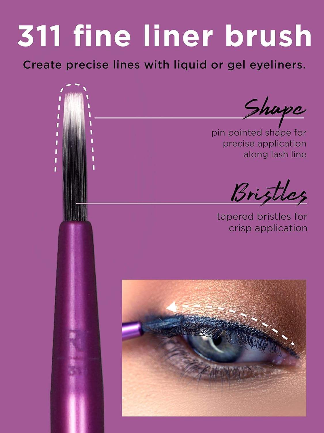Real Techniques Fine Liner Brush - Fine Liner Brush