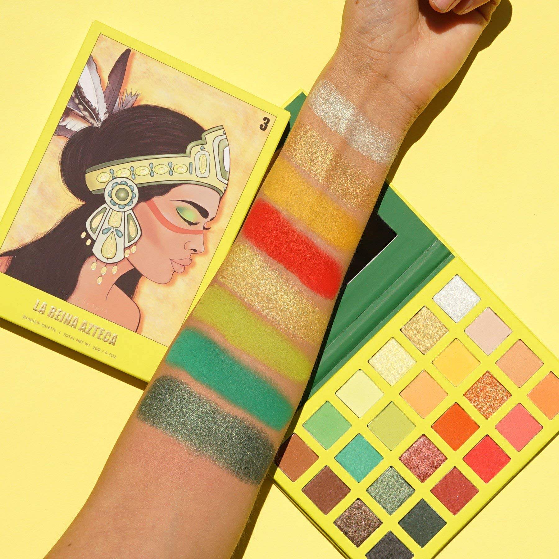 KARA BEAUTY La Reina Azteca Shadow Palette ES77