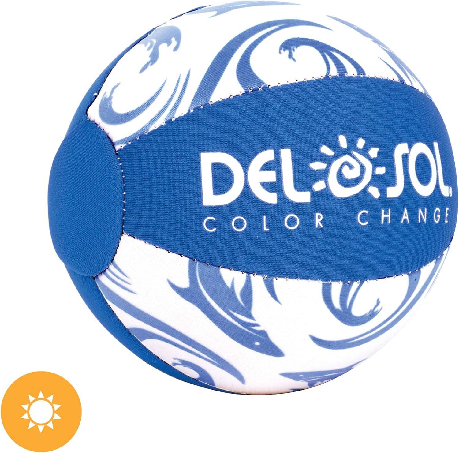 Mini Beach Ball - Blue by DelSol for Unisex - 1 Pc Ball